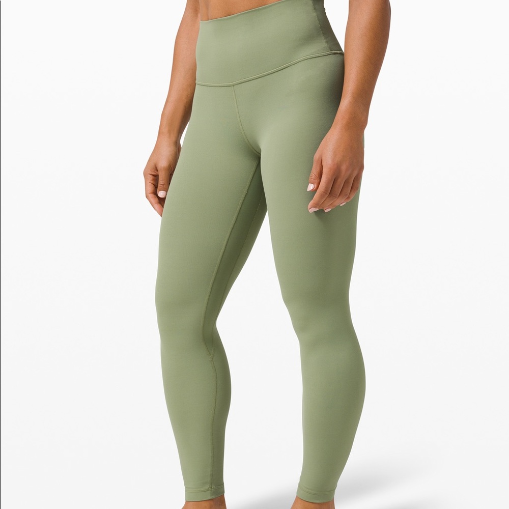 lululemon Align Pant 25” Willow Green NWT 4